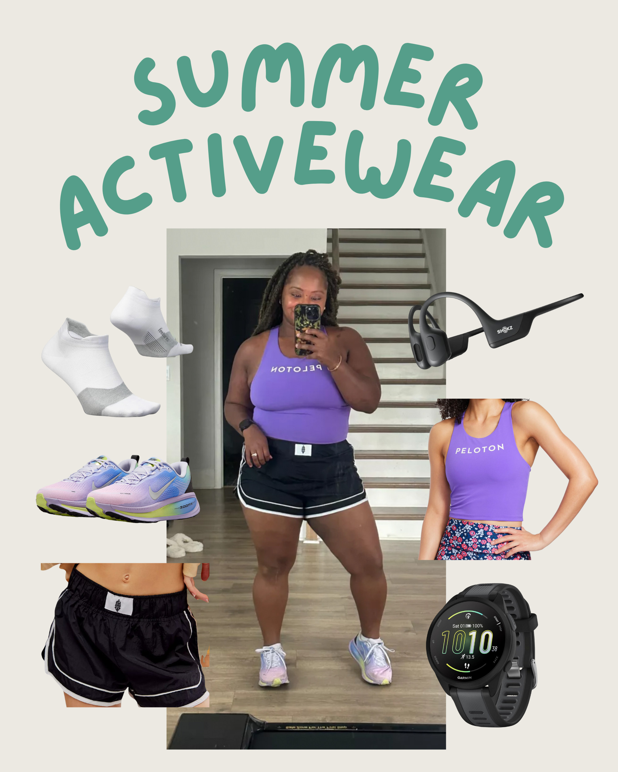  What I've been reaching for lately in this heat!

My go-to summer gear. No show socks, breezy shorts, to my fave open-ear headphones and a super lightweight tank. All-day comfort, whether I'm walking, running, or just trying to stay cool

 

#LTKMidsize #LTKActive