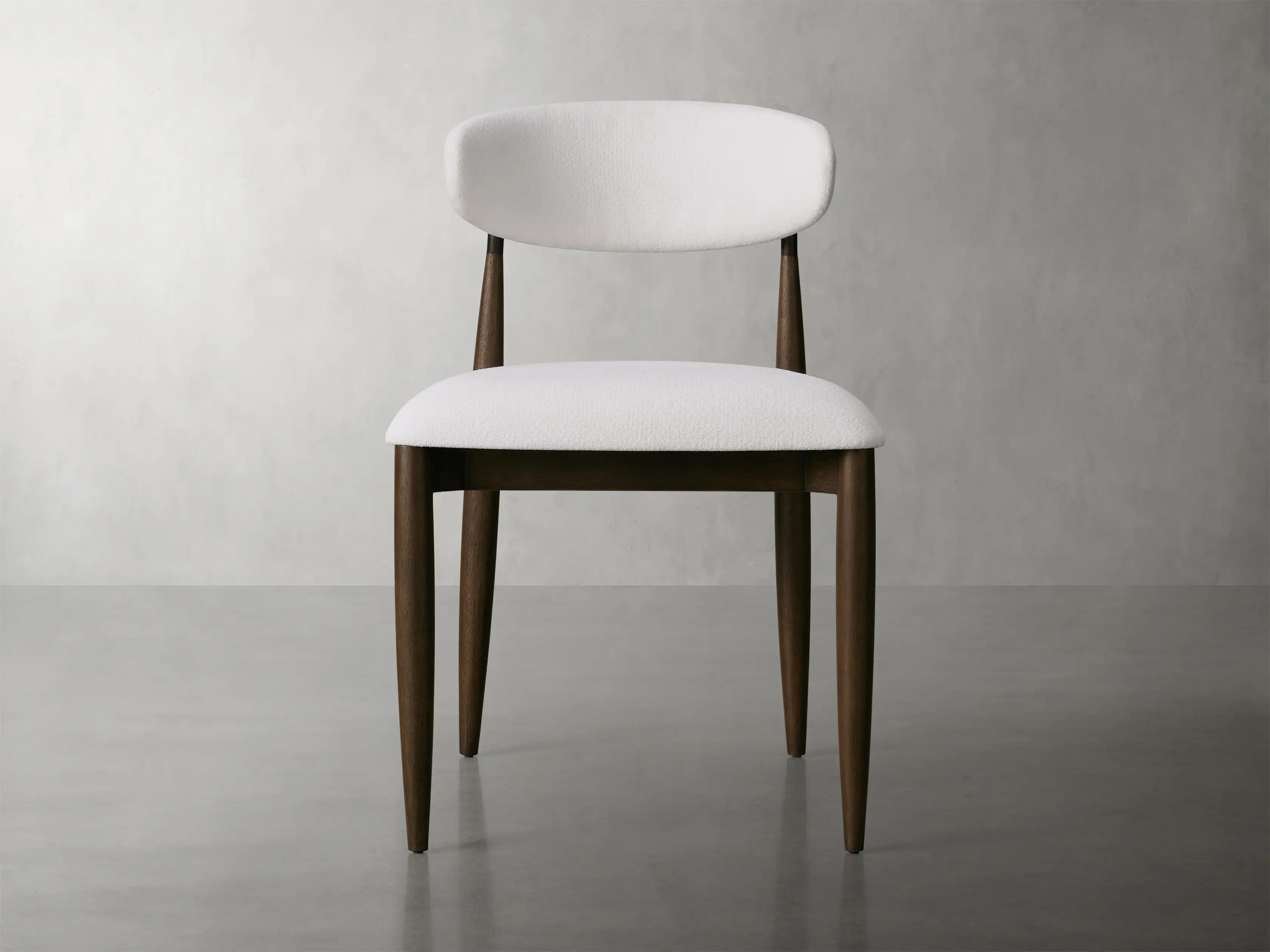 Jagger Dining Side Chair in Cinder with Oil Rubbed Bronze | Arhaus