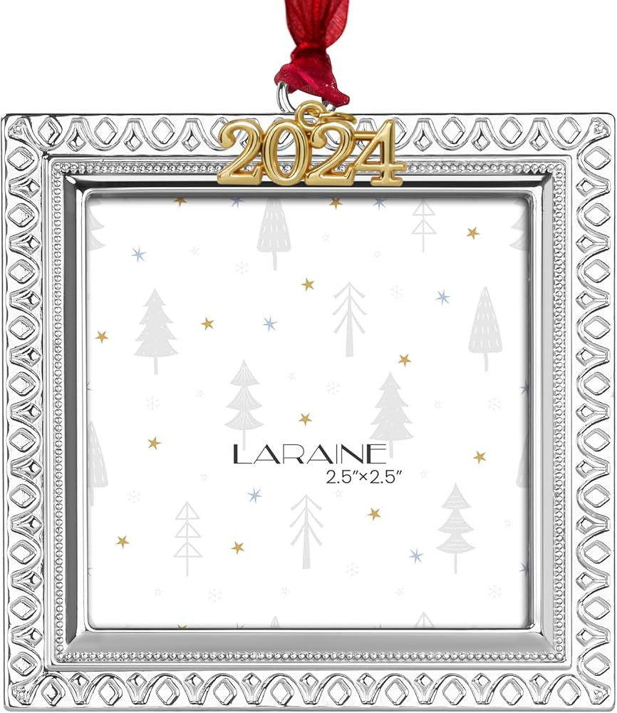 Laraine Christmas Tree Ornaments – Decorative Hanging 2024 Holiday Keepsake Gift Pendant with 2... | Amazon (US)