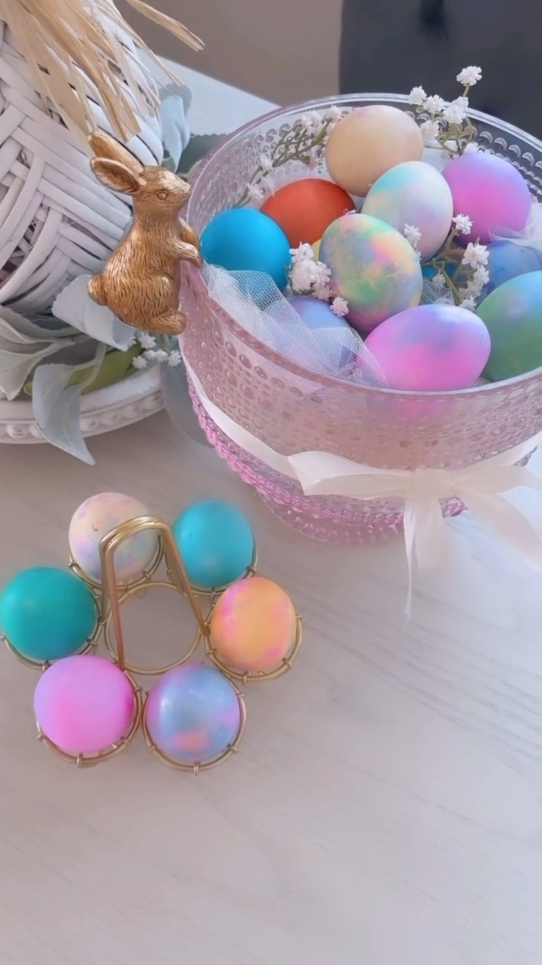 This easy egg coloring hack uses just food coloring, paper towels, & a little vinegar.. & the results are SO pretty every time.
My girls have the best time doing this every year, & it’s one of the simplest Easter activities for kids (with the cutest results!) 💕

Save this for later because you’re definitely going to want to try it this Easter.

Comment “Shop” to get links to everything we used 🫶🏻









.
.
.
.
.
.
.
#eastereggdecorating #eastereggs #eggdecorating #easterfun #eastercrafts 

#LTKSeasonal #LTKKids #LTKmomlife