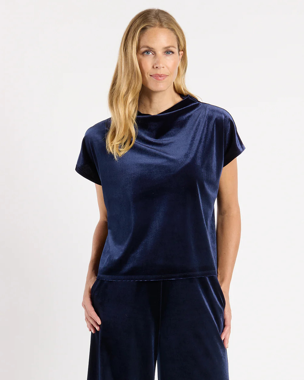 Tillie Top - Stretch Velvet | Jude Connally