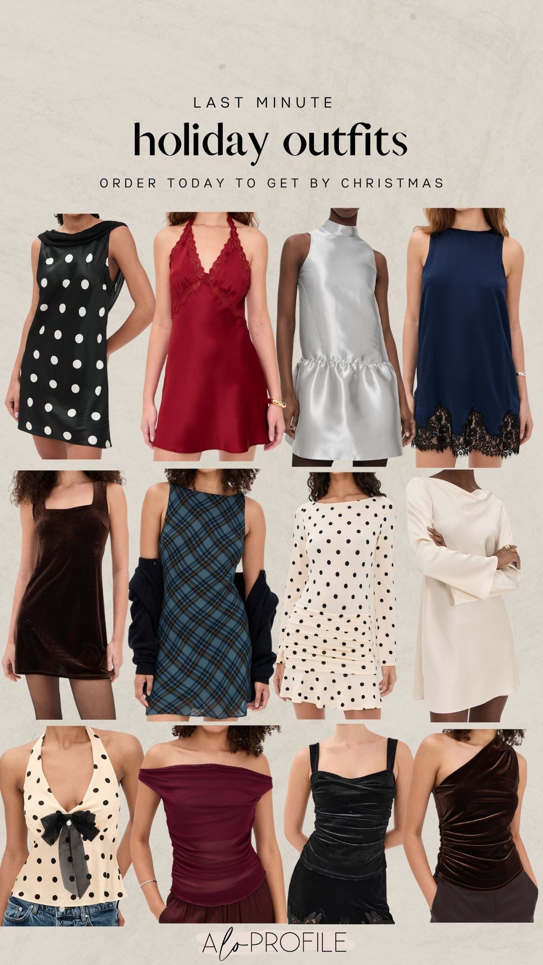 Last-minute holiday outfits that arrive before Christmas!!!