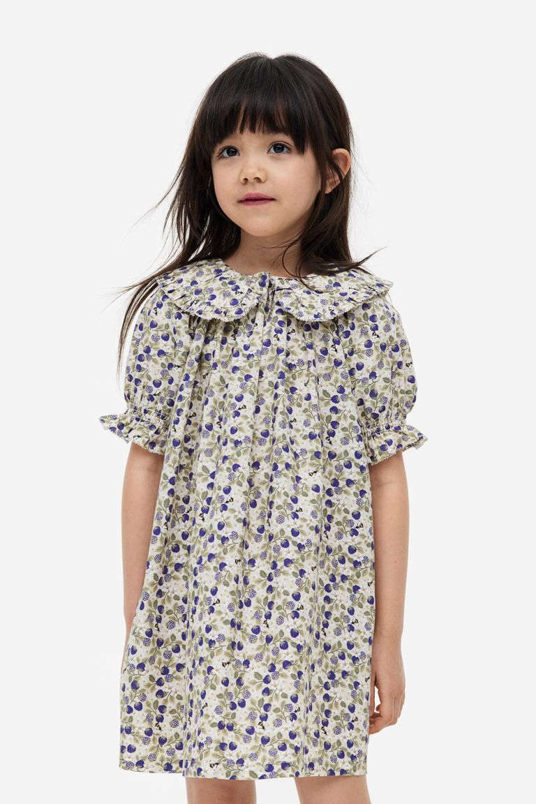 Collared cotton dress | H&M (US)