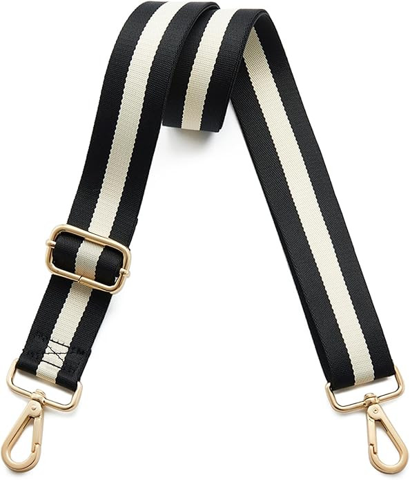 Kolti Purse Strap Replacement Crossbody Handbag Stripe Wide Adjustable | Amazon (US)