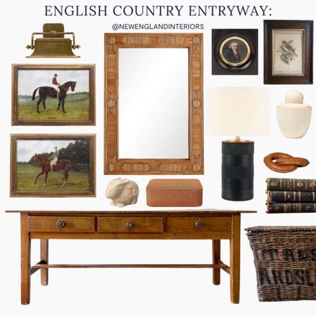 New England Interiors • English Country Entryway 🐴🤎

TO SHOP: Click the link in bio or copy and paste this link into your web browser 

#equestrian #polo #home #interiordesign #homeinspo #ralphlauren #antique #newengland #entryway #country 

#LTKhome