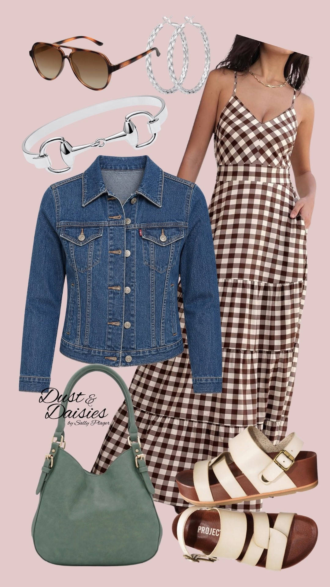 Gingham & Denim 🤎

#LTKootd