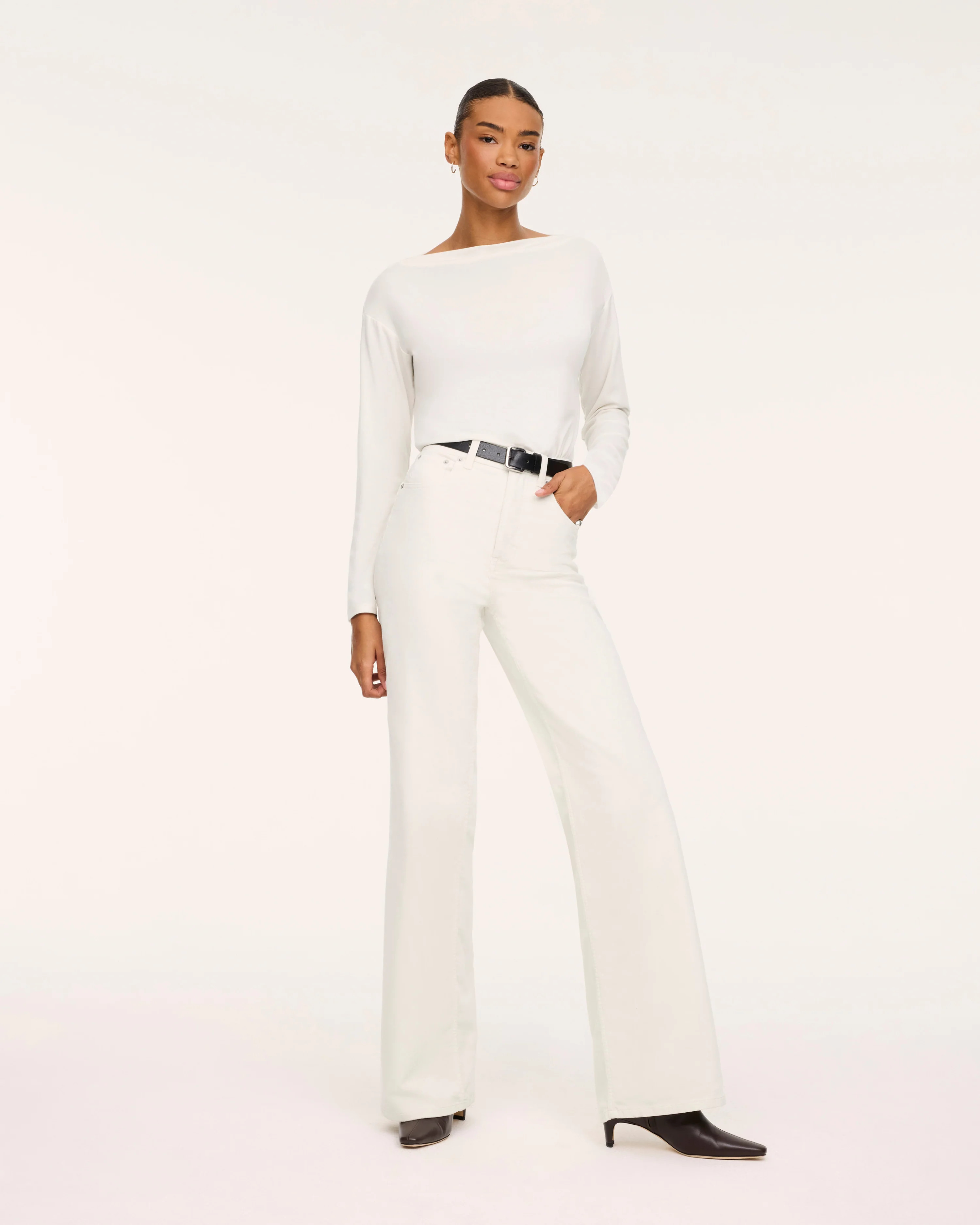 Corduroy Wide Leg Jeans | Spanx