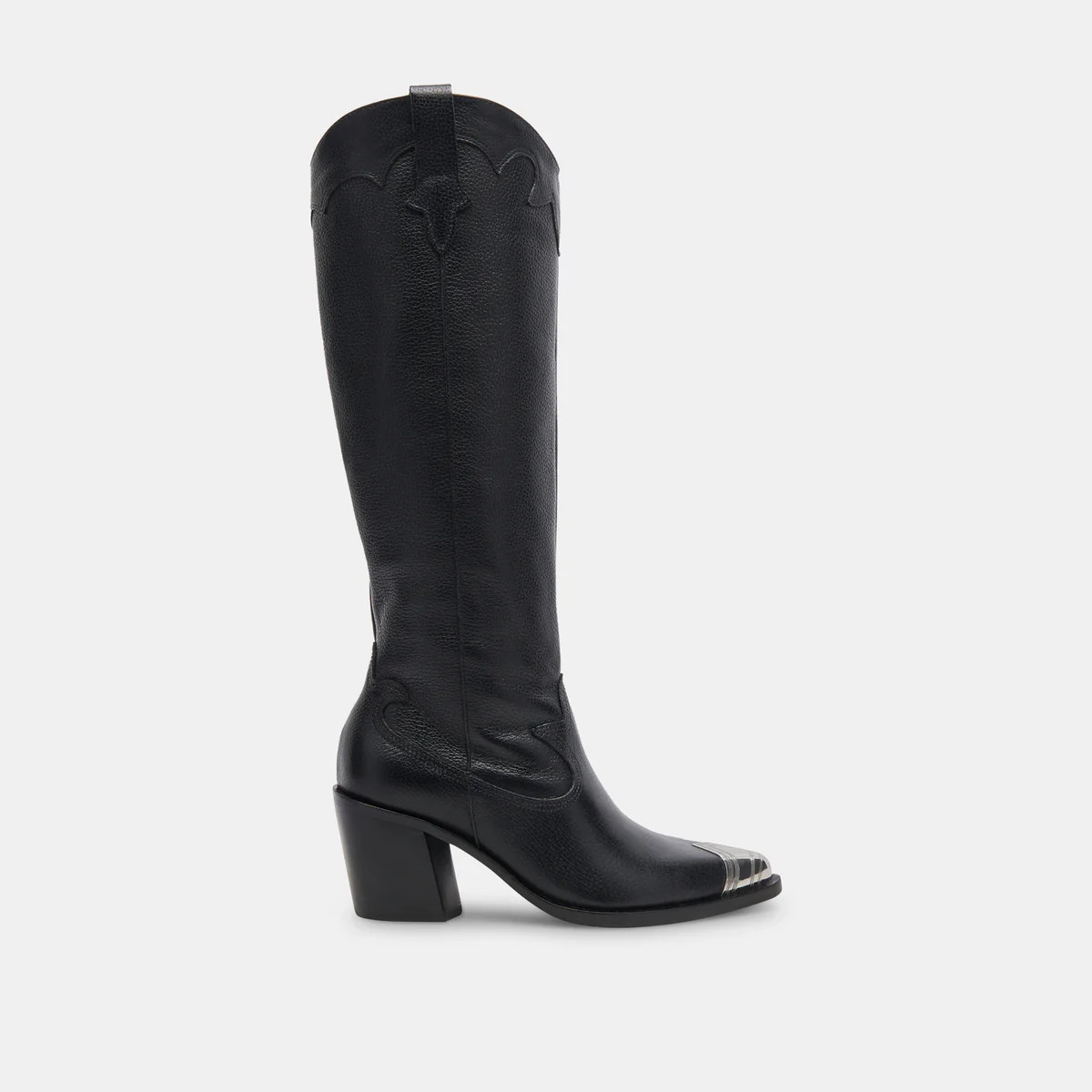 KAMRYN BOOTS BLACK LEATHER | DolceVita.com