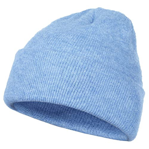 Achiou Beanie Hat for Women Men, Warm Cuffed Knit Hat for Skiing Running Outdoor Sports | Amazon (US)