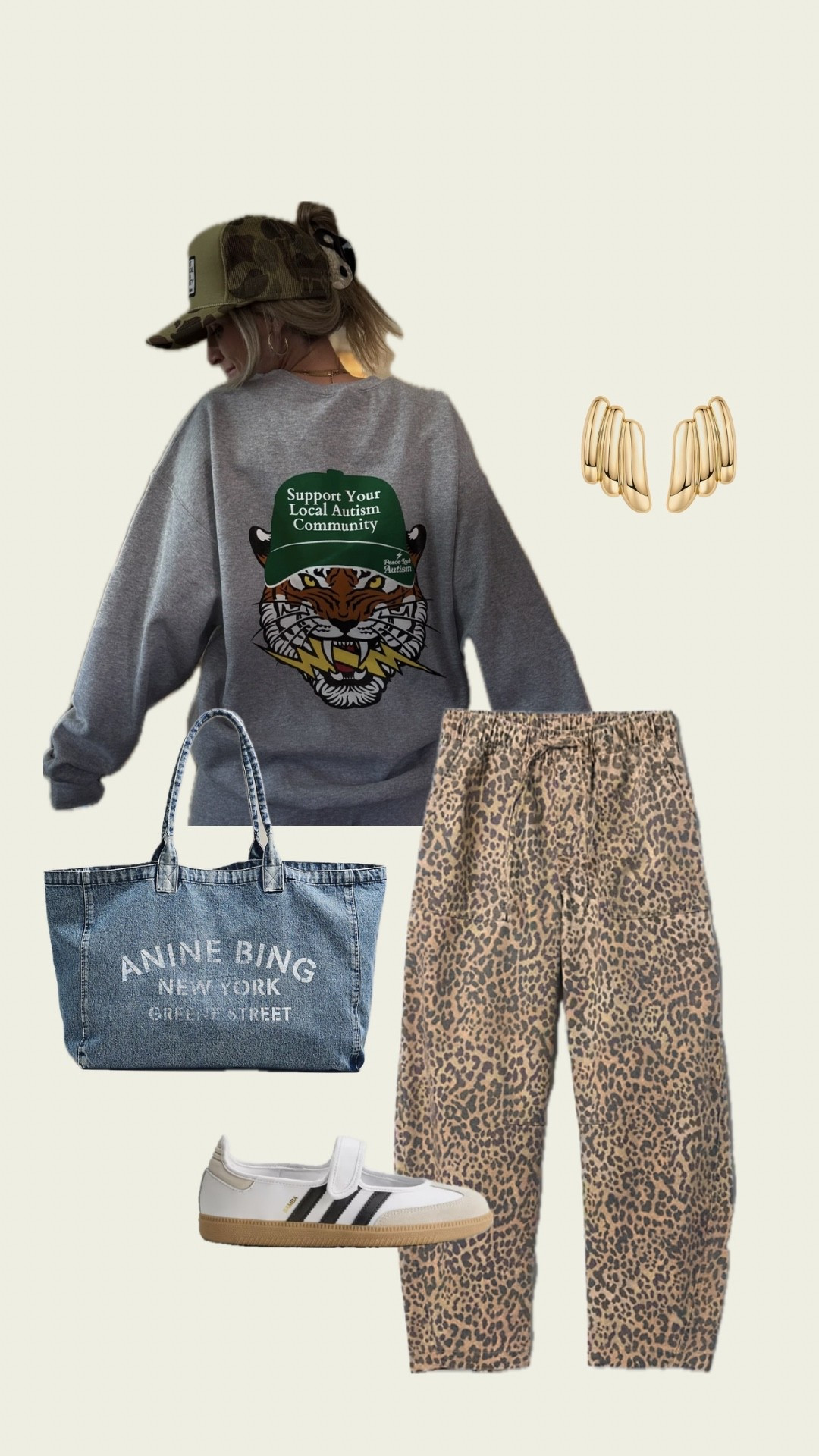 Spring outfit inspo 

Sweatshirt is from Peace Love Autism 

#LTKgrwm #LTKmomlife #LTKootd