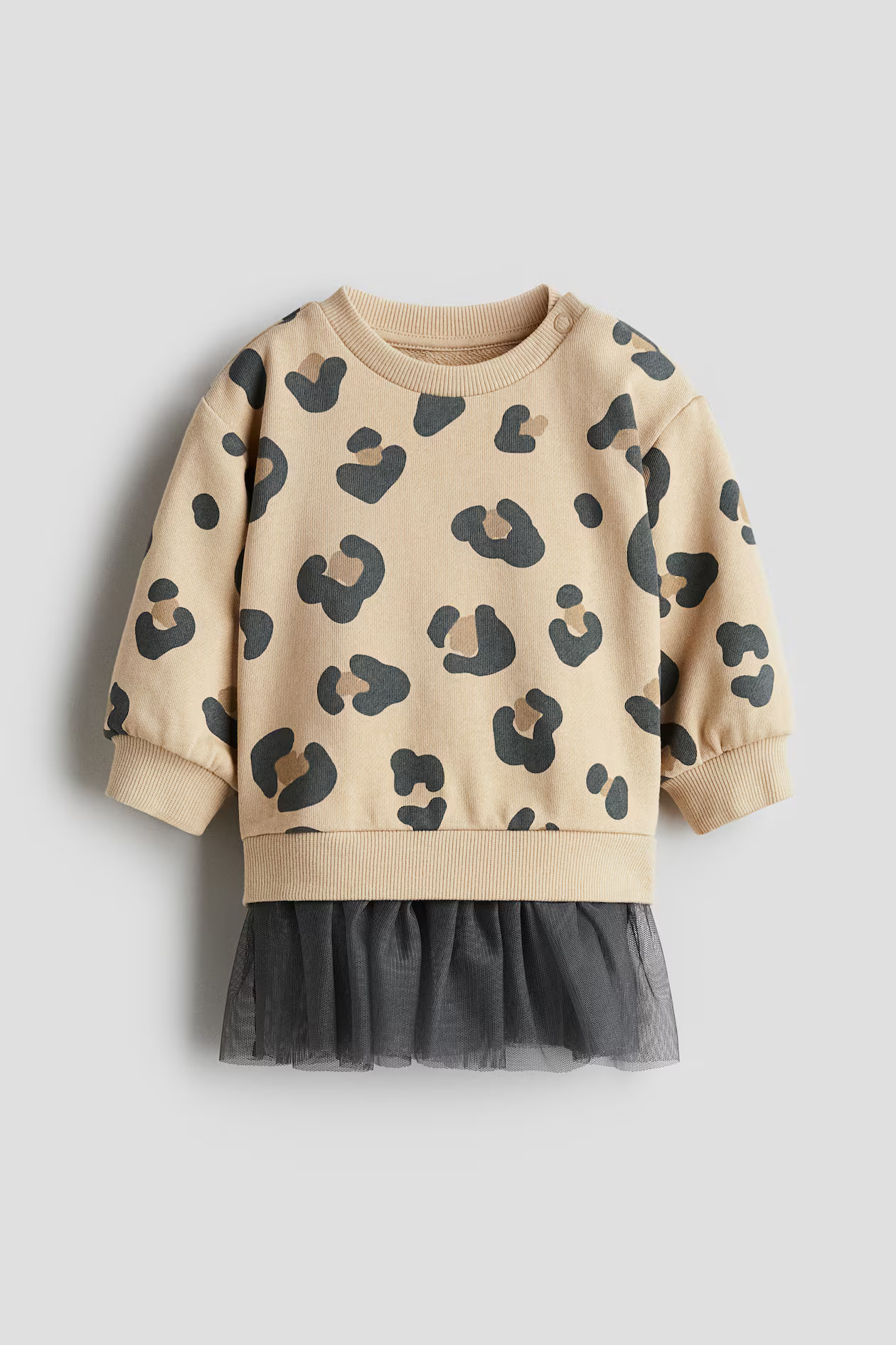 Sweatshirt Dress with Tulle Skirt | H&M (US + CA)