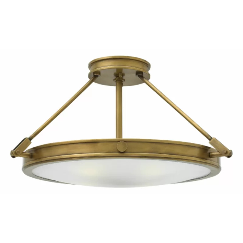 Collier 4 - Light LED Semi Flush Mount | Wayfair North America