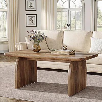 Rectangle Wooden Coffee Table | Wayfair North America