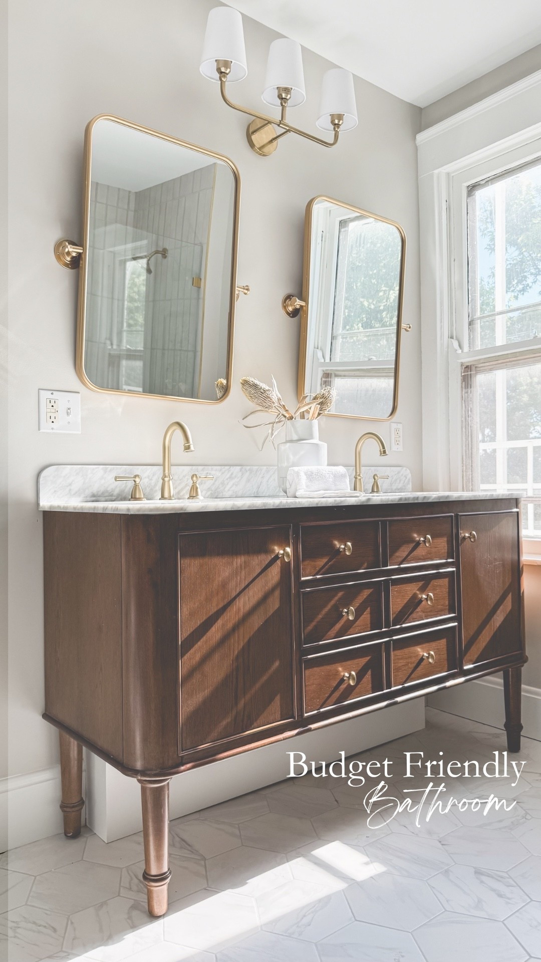 Budget friendly bathroom selections #bathroom #bathroomselections #bathroomrenovation 