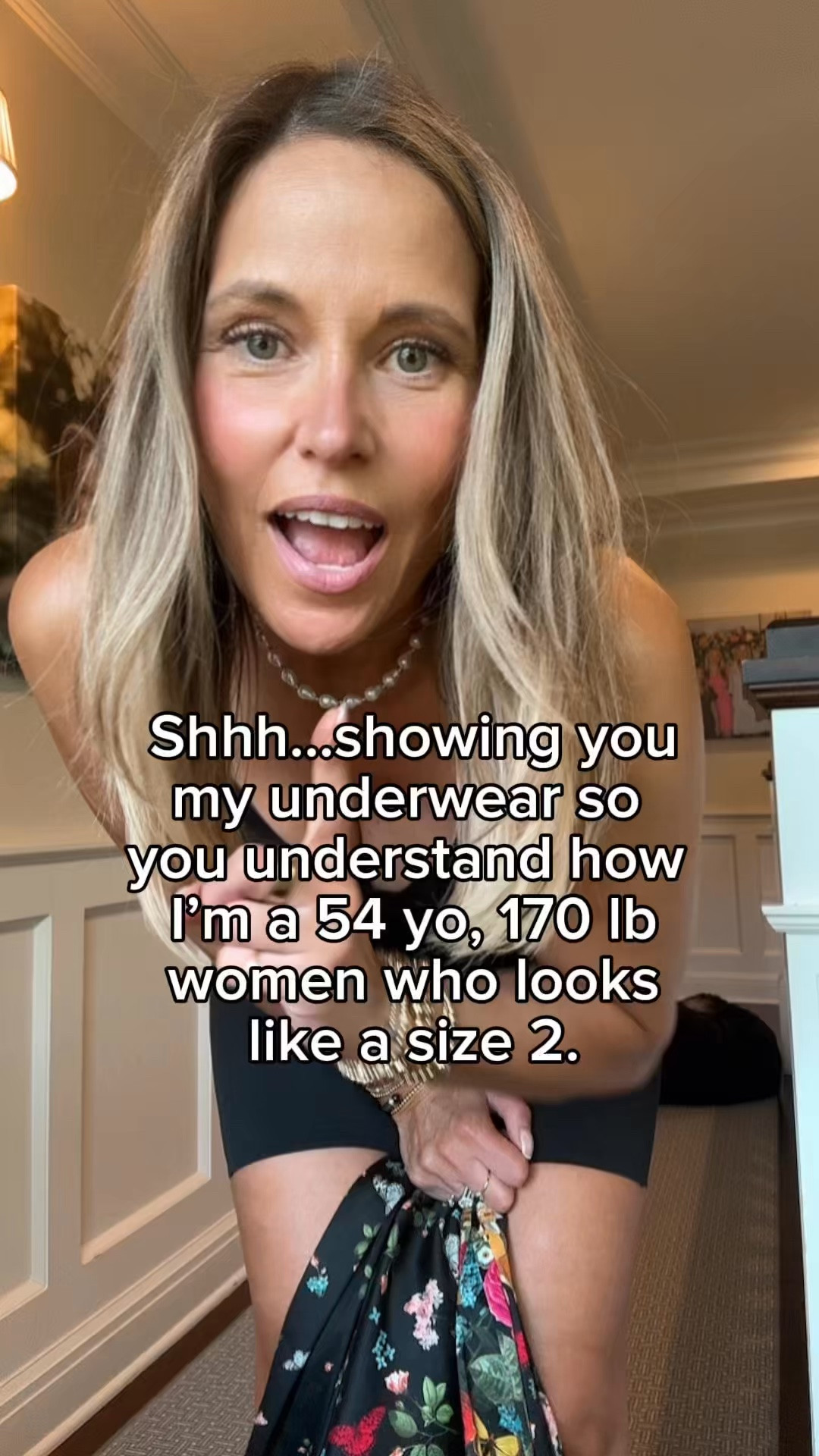 I admit it! I wear Shapewear under almost everything!

Wearing size large in honeylove. Wearing large
I also wear the Amazon version and it’s so similar! I wear the L/xl

#LTKOver40 #LTKMidsize