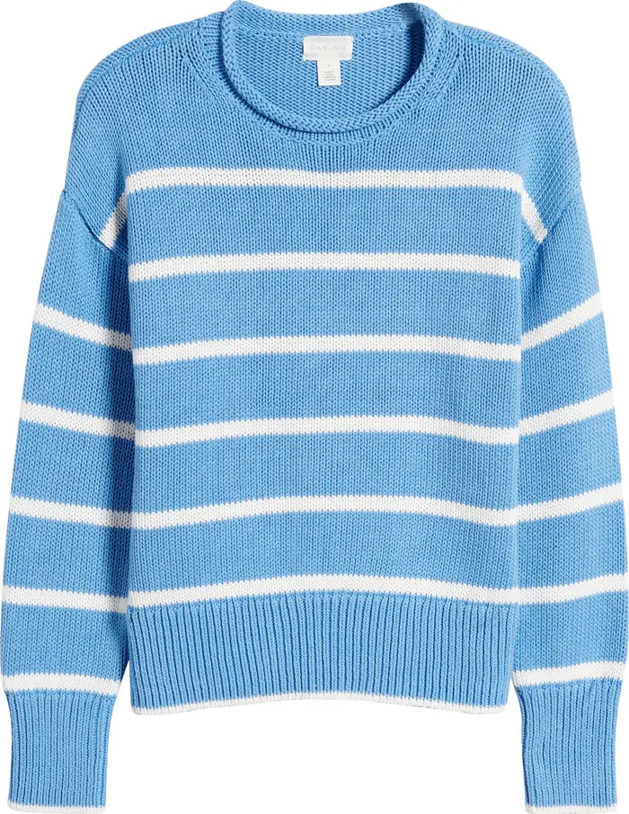 Caslon® Easy Pima Cotton Roll Neck Sweater | Nordstrom | Nordstrom