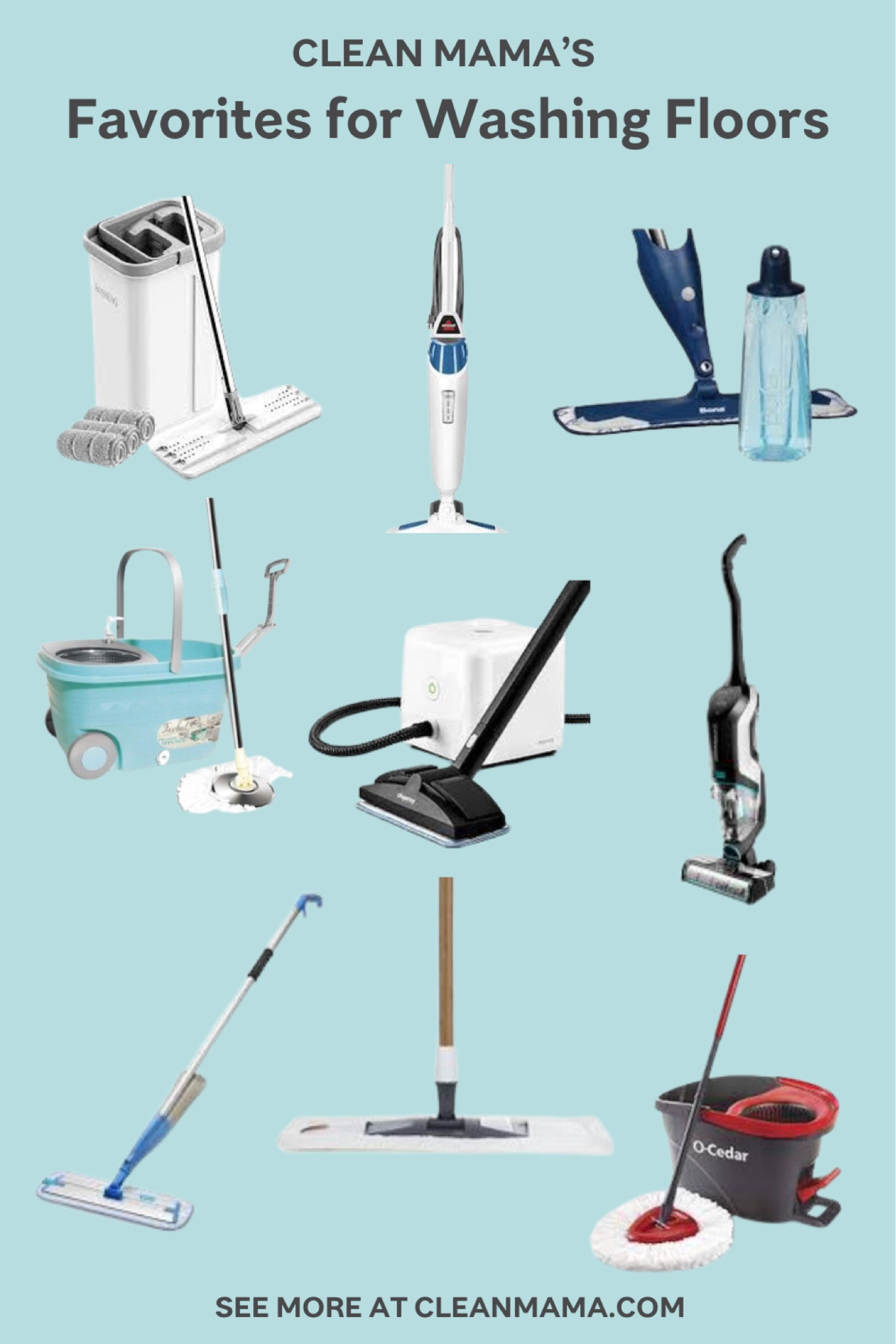 Clean Mama’s Floor Cleaning Favorites