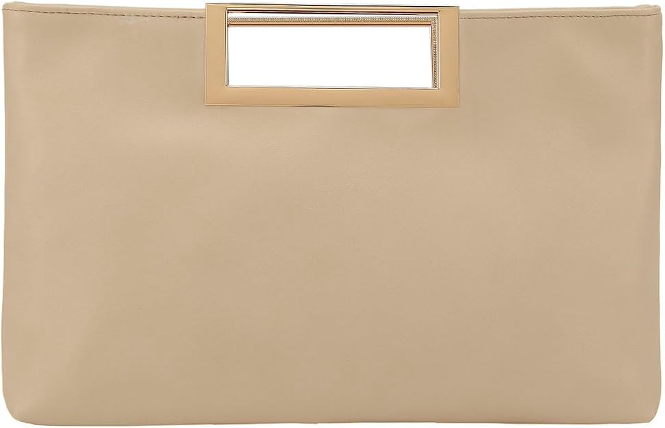 Fashion PU Leather Handbag Stylish Women Convertible Clutch Purse | Amazon (US)