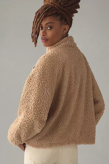 BLANKNYC Fuzzy Wuzzy Jacket | Anthropologie (US)