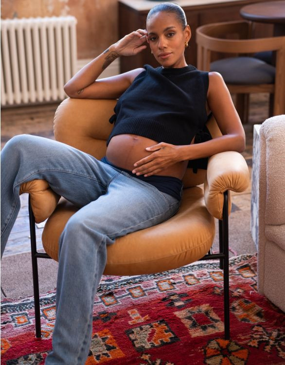 Mid Bump Wide Leg Maternity Jeans | Seraphine UK