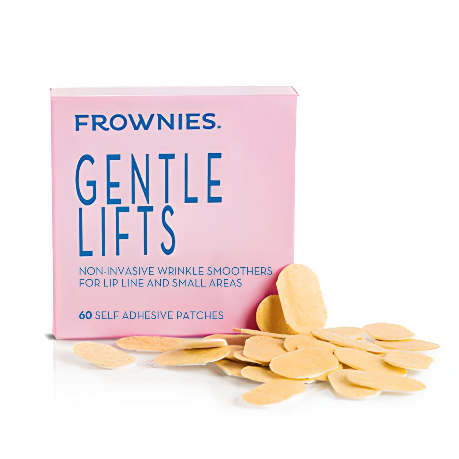 Frownies - Wrinkle Smoothing Gentle Lifts Patches for Fine Lip Lines - 60 Patches | Amazon (US)