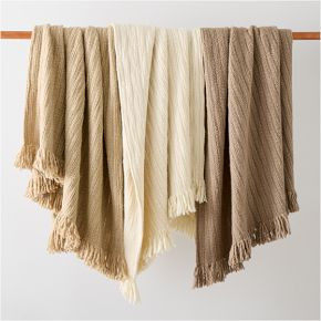 Chunky Wool Throw | West Elm (US)