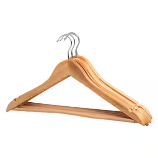 Natural Maple Hangers (5-Pack) | The Home Depot