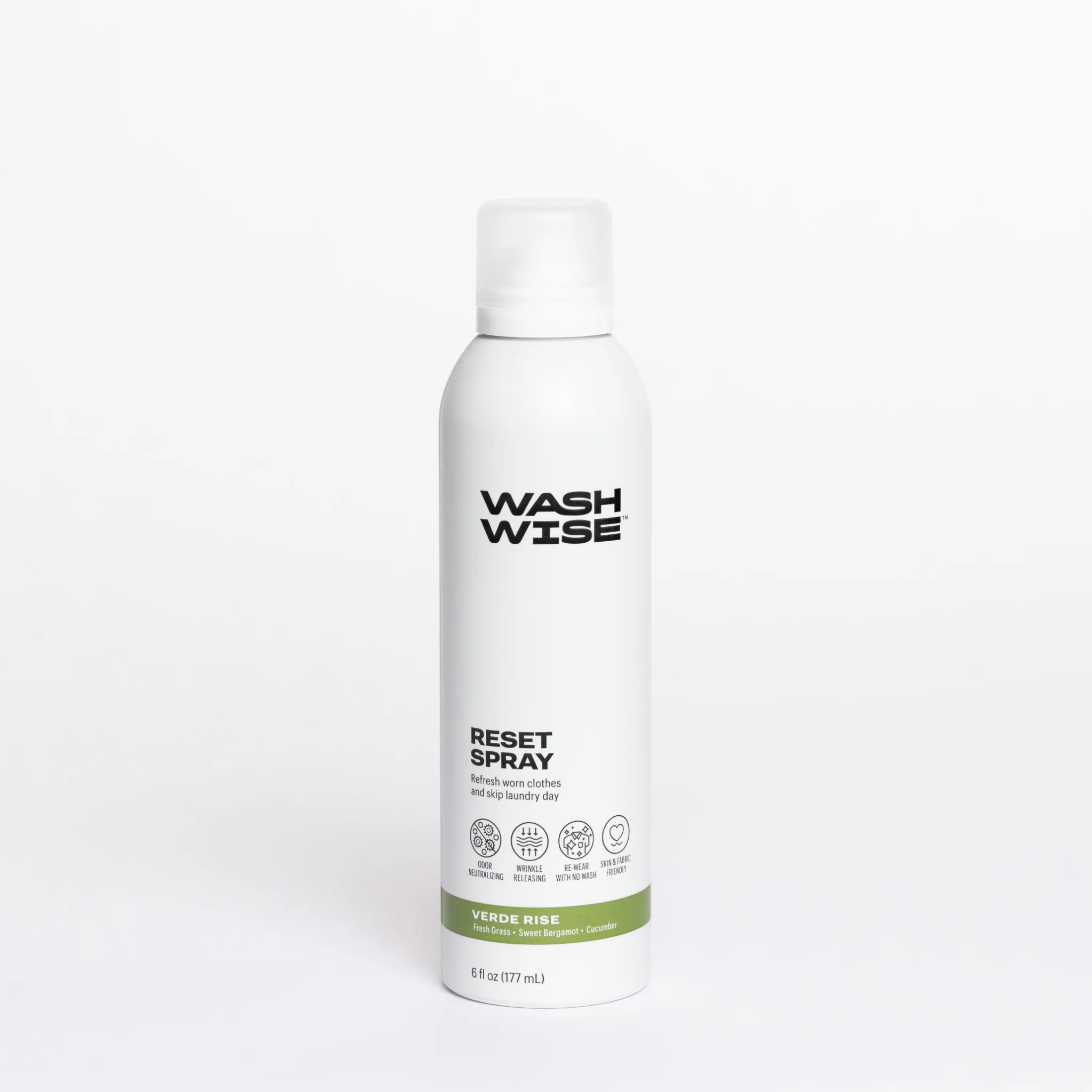 Reset Spray Full Size (6oz) \u2013 Cotton Cooldown & Verde Rise | WashWise | WashWise