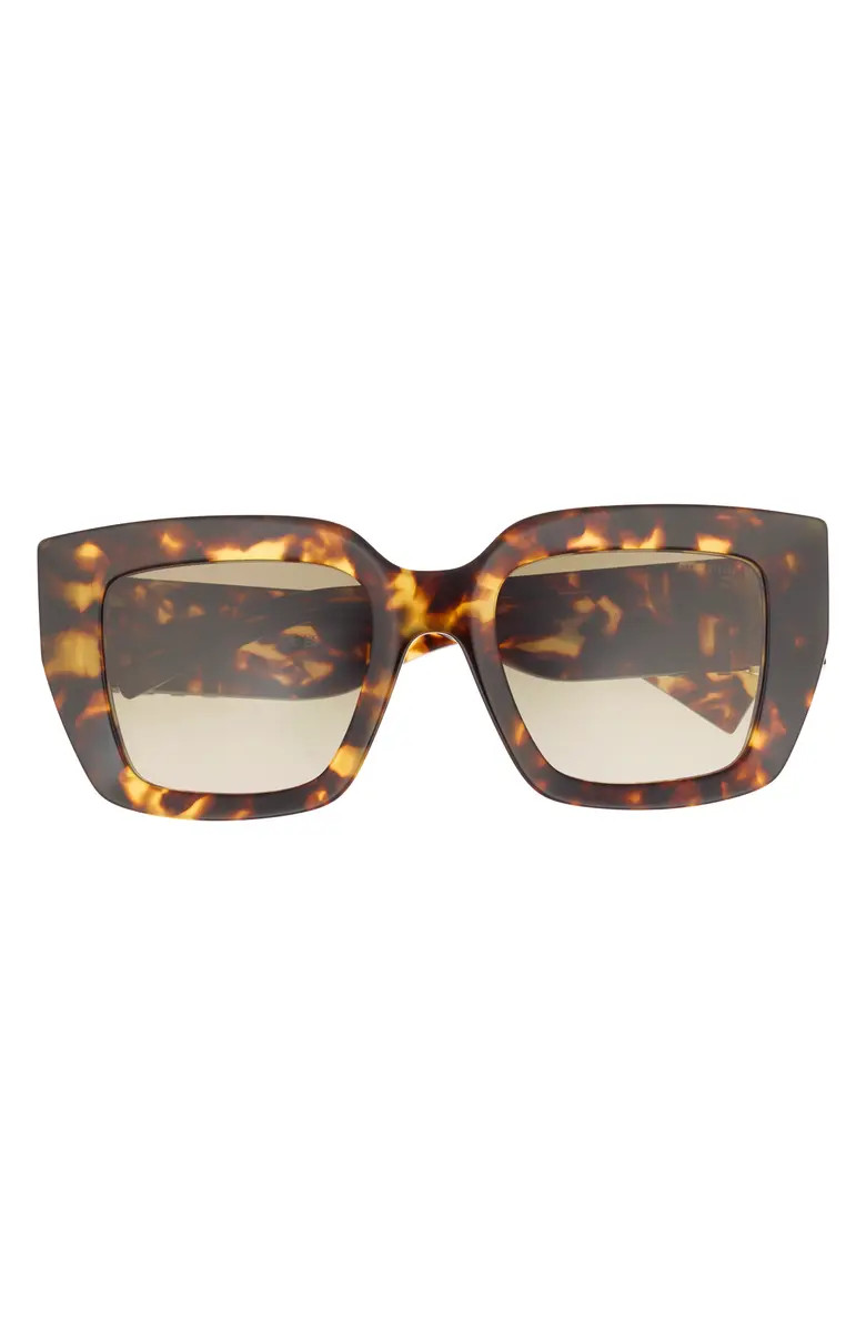 51mm Gradient Square Sunglasses | Nordstrom