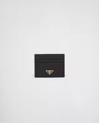 Saffiano Leather Card Holder | Prada Spa US