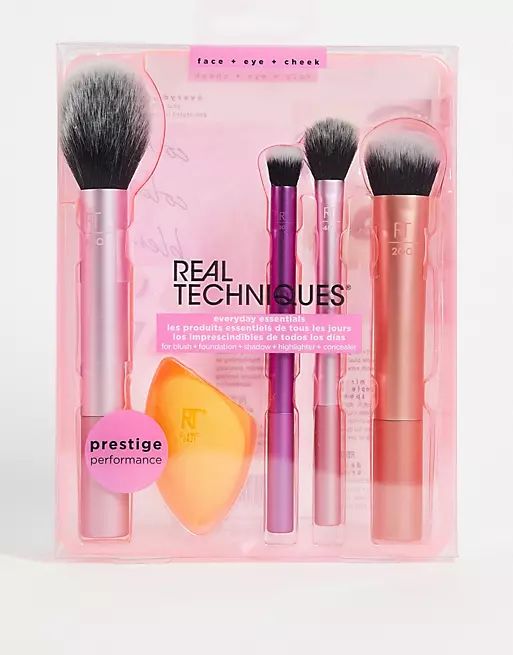 Real Techniques Everyday Essentials Brush Set (worth £39) | ASOS (Global)