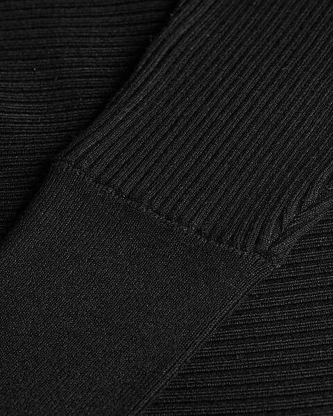 Off the Shoulder Midi Sweater Dress | Express