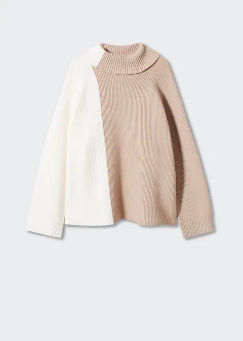 Turtle neck sweater | MANGO (UK)