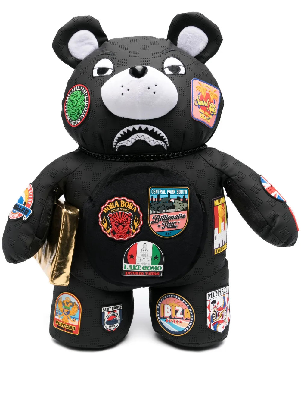Sprayground Zaino Teddy Bear backpack - Black | Farfetch Global