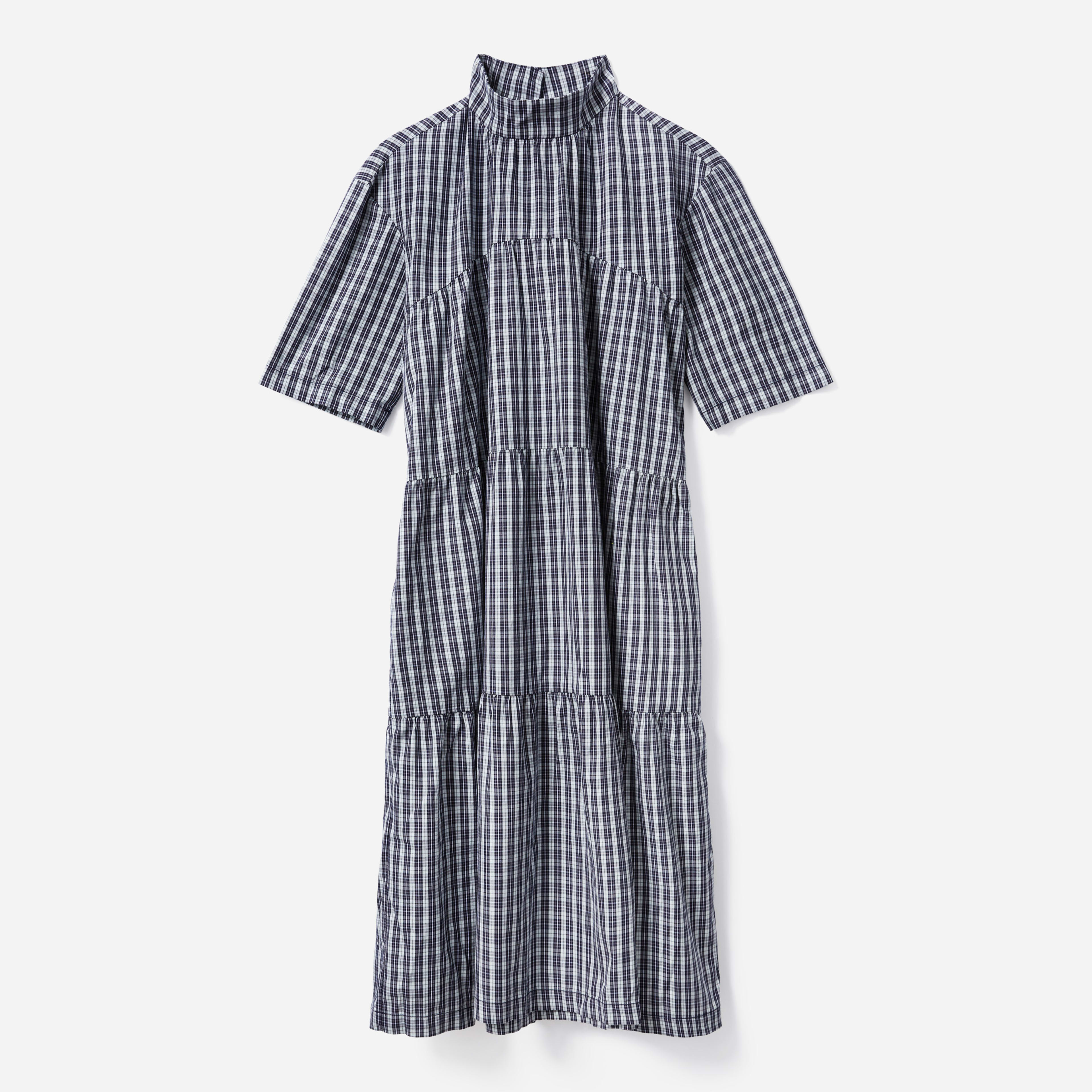 The Tiered Mockneck Dress | Everlane