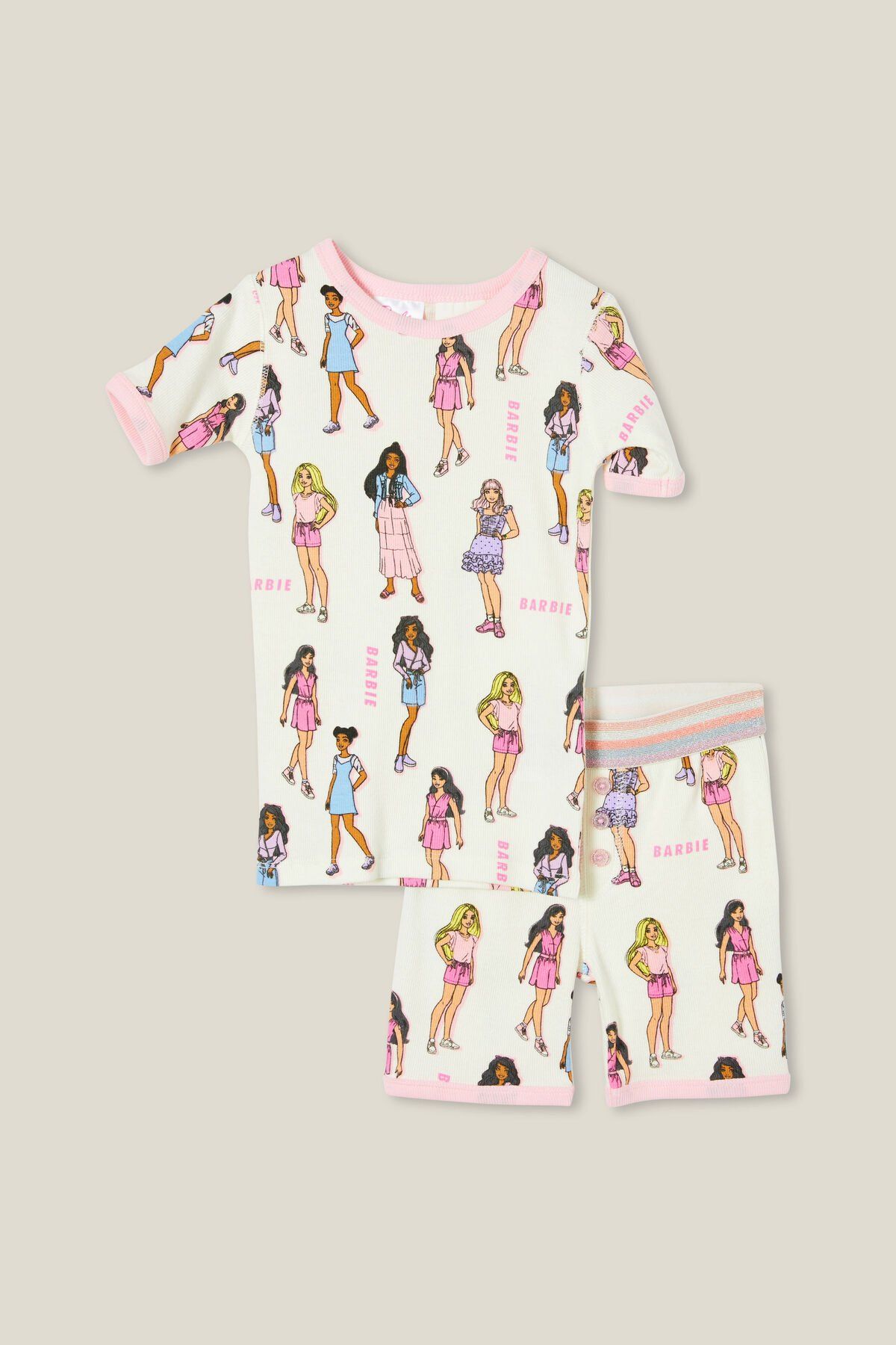 Talia Short Sleeve Pyjama Set Licensed | Cotton On (US)