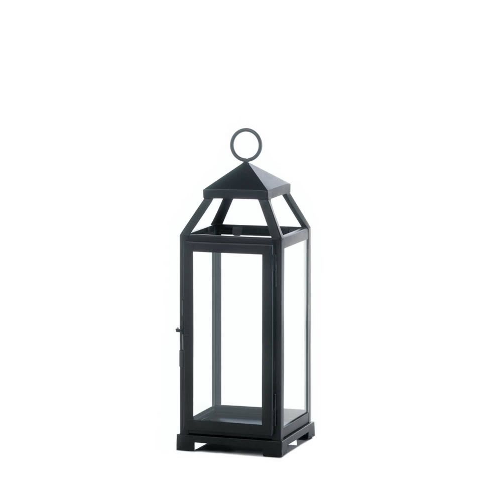 15.5"" Metal Lean & Sleek Outdoor Lantern Bronze - Zingz & Thingz | Target