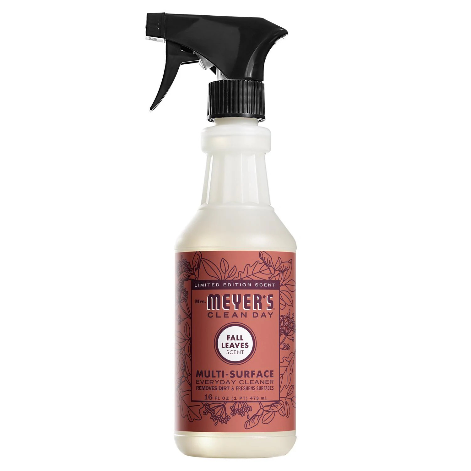 Mrs. Meyer's Clean Day Fall Leaves Scent Concentrated All Purpose Cleaner Liquid Spray 16 fl. oz. Case of 6 one_size | EJD1034657-6-1 | Lowe's
