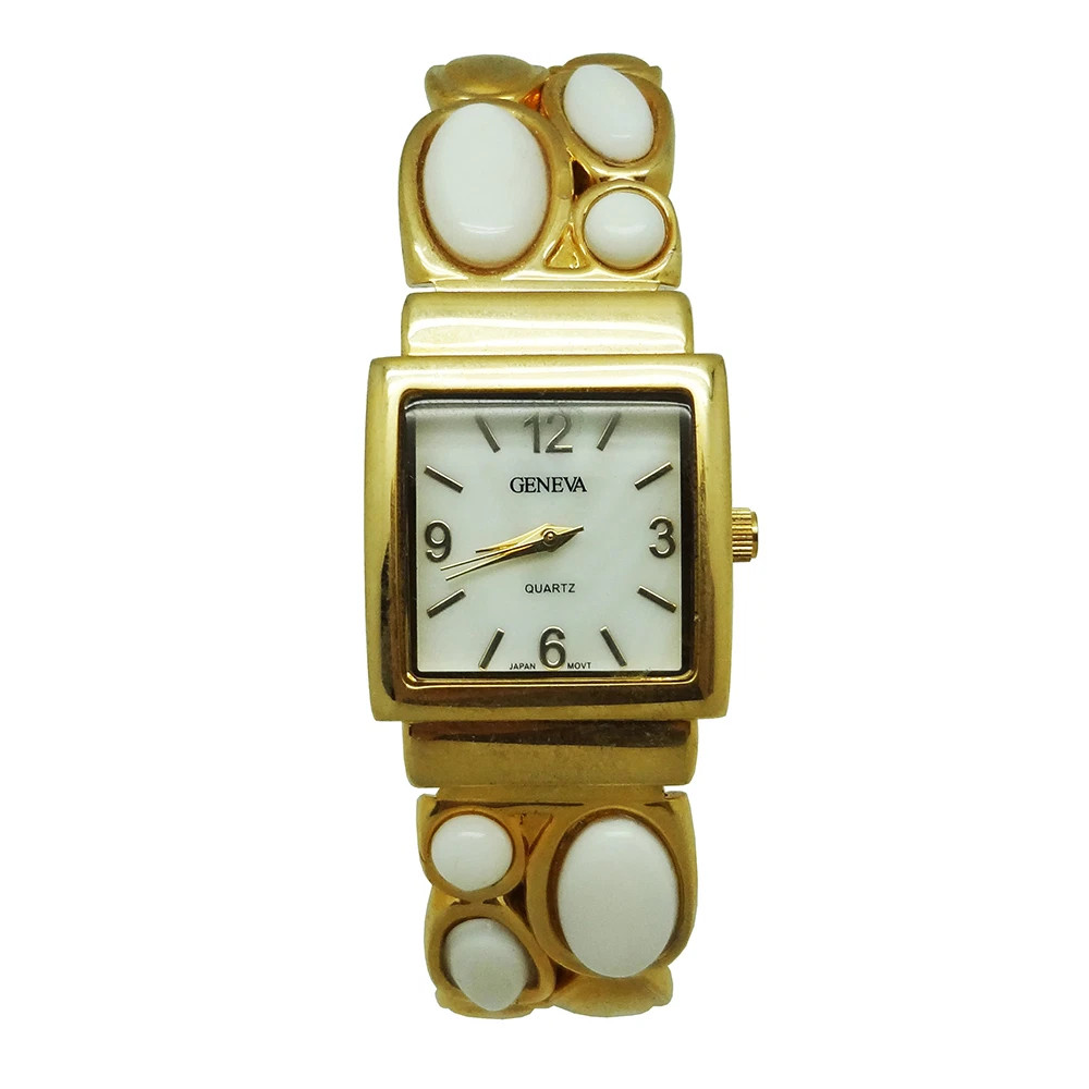 WOMEN JASPER STONE ONLAY BANGLE WATCHES | eBay US