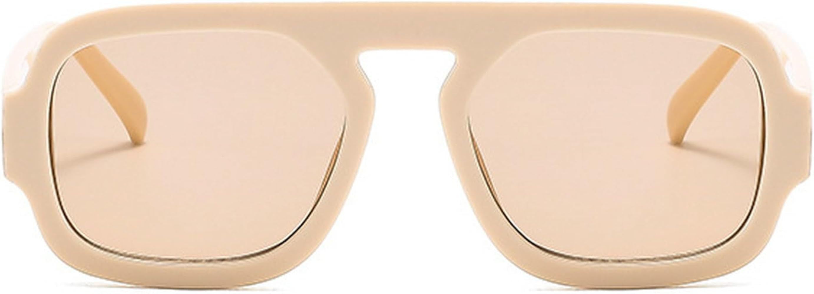 Retro Square Sunglasses Women Fashion Gradient Shades UV400 Men Punk Blue Green Sun Glasses N47 | Amazon (US)