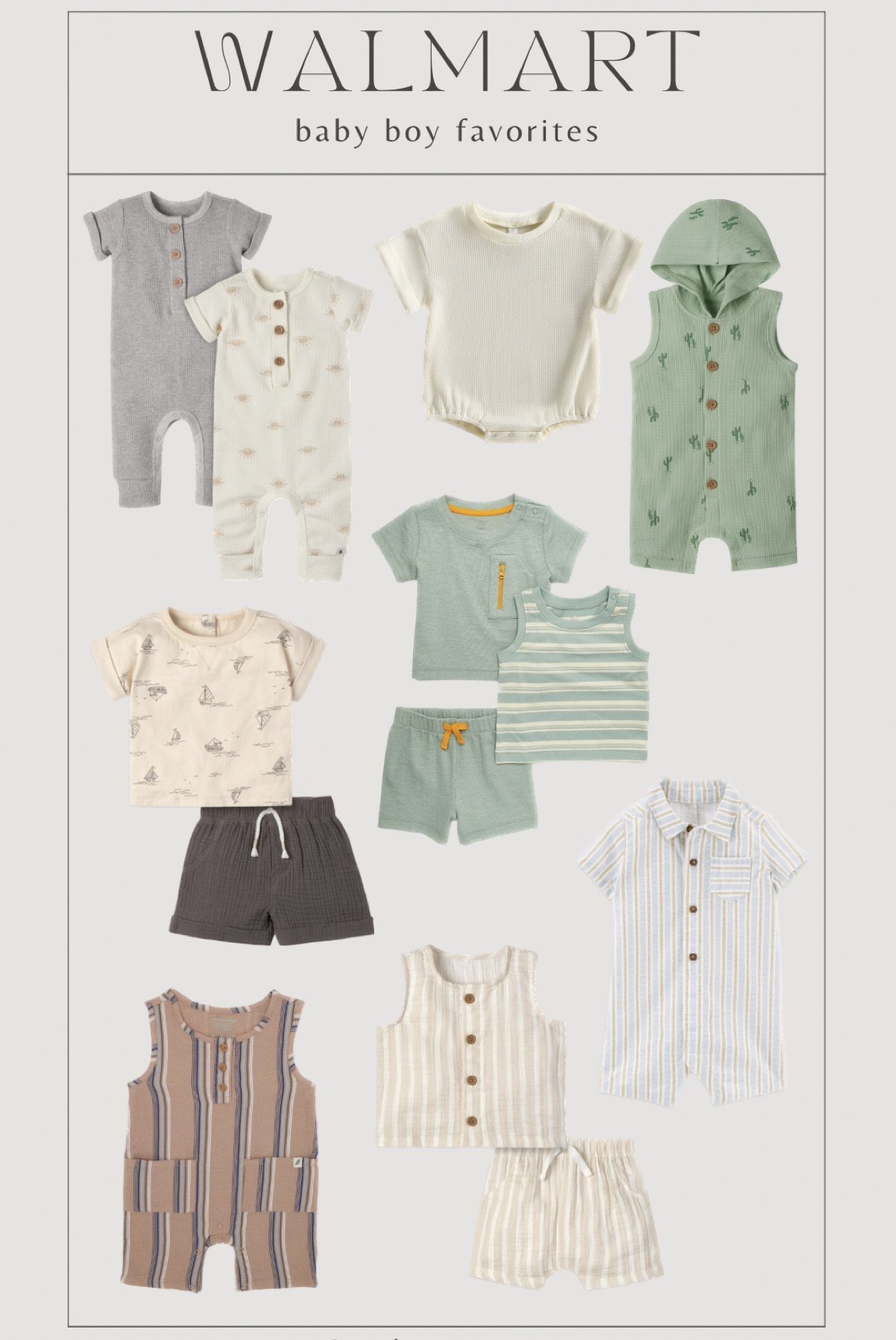 Baby boy favorites from Walmart for summer 

#LTKsalealert #LTKbaby #LTKunder50