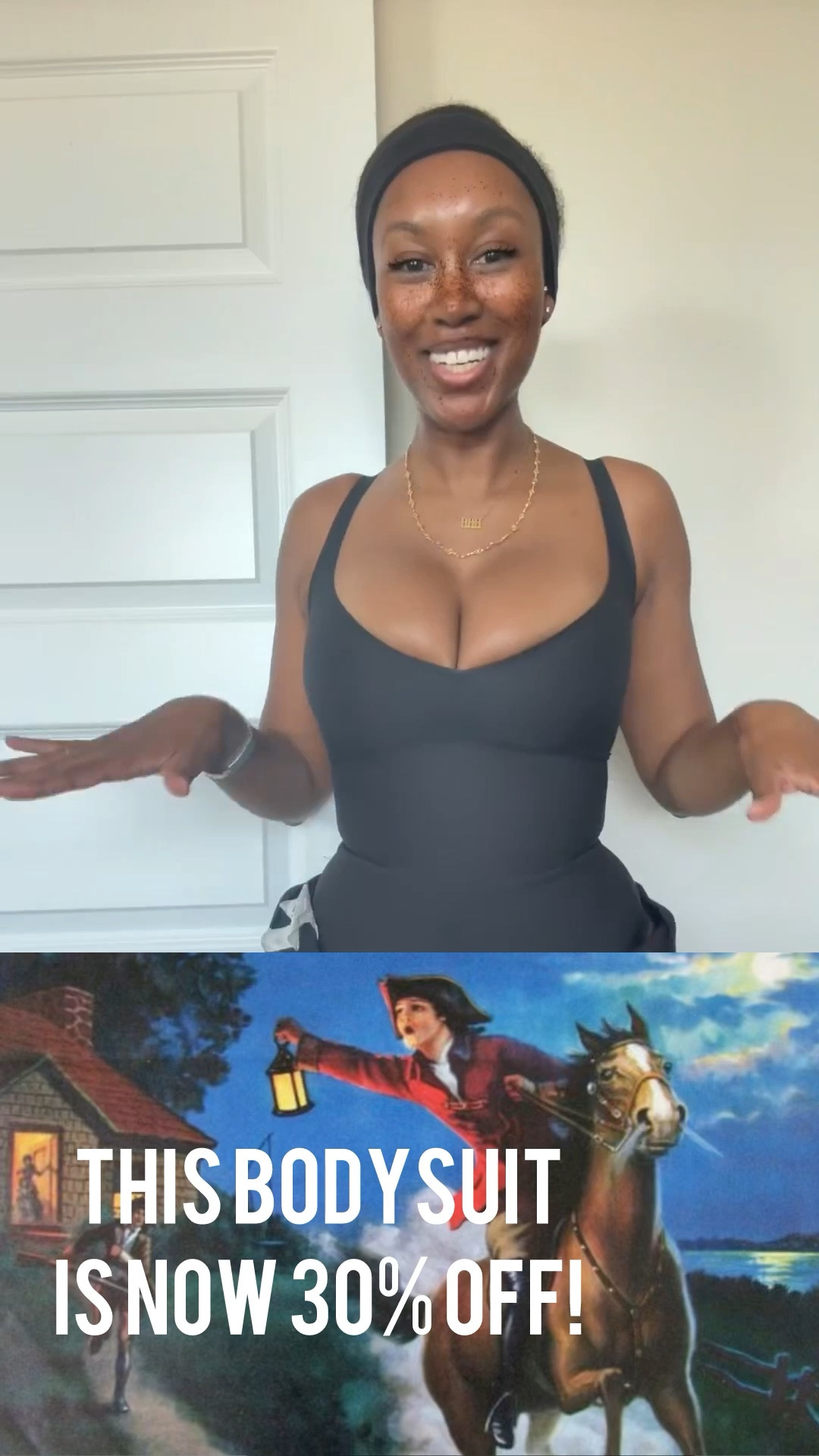 THE ULTIMATE BODYSHAPER is on sale now! Just in time for holiday party season. This is the perfect time to get it with office holiday parties, membership club events, family functions and of course New Year’s Eve coming up!

+ Wearing size SMALL, I am 5’7” 
+ I recommend SIZING UP if you want to be comfy all day/night or if you have ample chest or thighs
+ It is hard to get on at first but worth it - I have a video on my YouTube channel on how to put it on

#LTKSaleAlert #LTKHoliday #LTKFindsUnder100