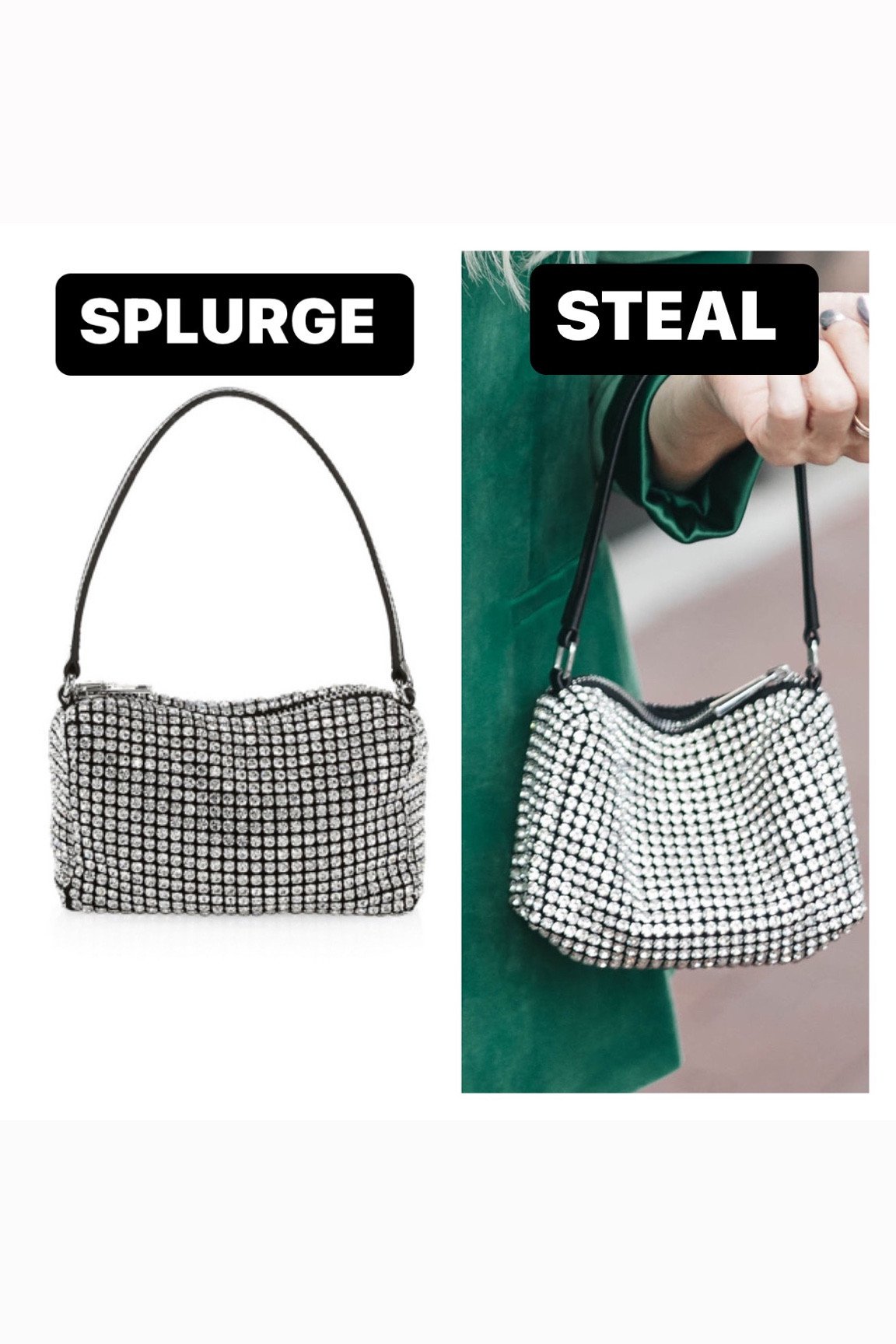 The perfect nag for the holidays!! The one on the left is a splurge and the one on the right looks very similar but it’s UNDER $100!! 