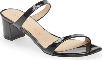 Stuart Weitzman Aleena 50 Block Heel Slide Sandal | Nordstrom | Nordstrom