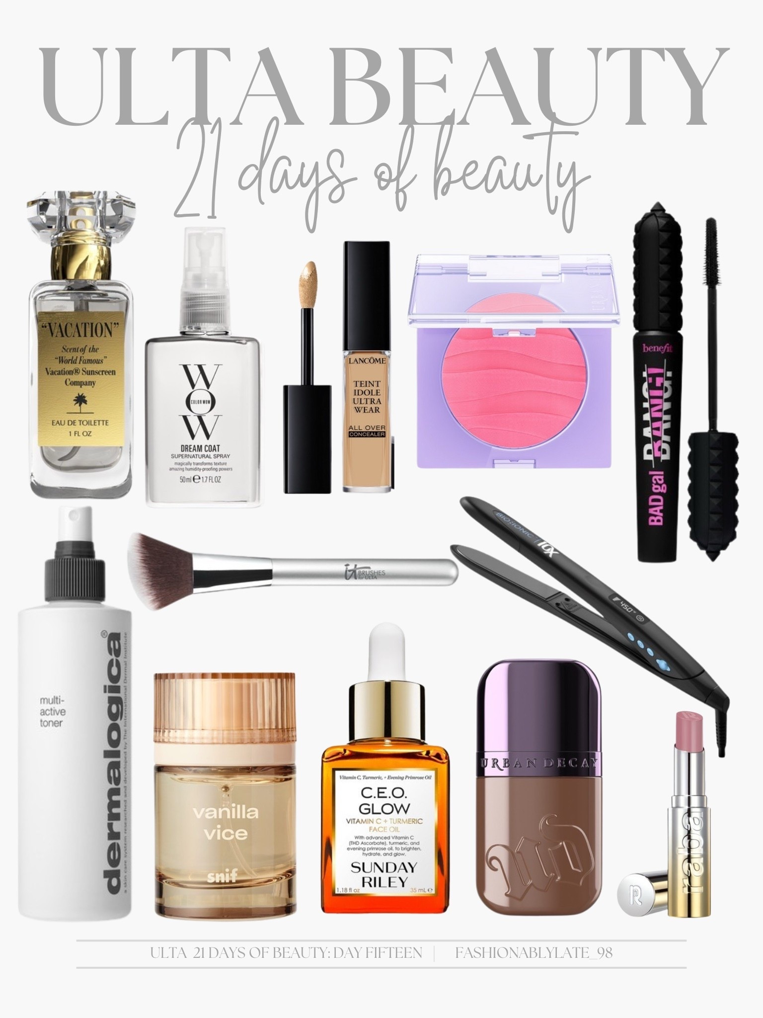 ulta 21 days of beauty - 50% off today only!

#LTKSaleAlert #LTKBeauty