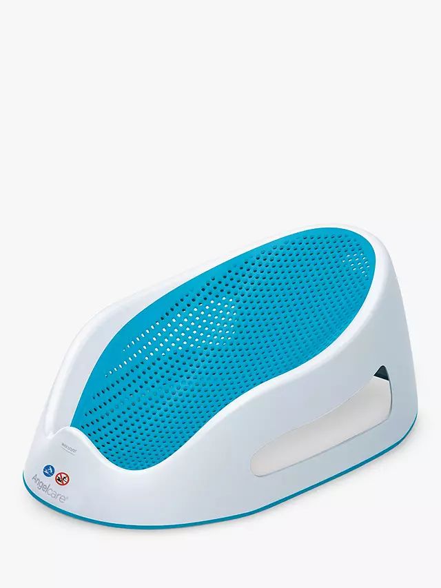 Angelcare Soft Touch Bath Support, White/Blue | John Lewis (UK)