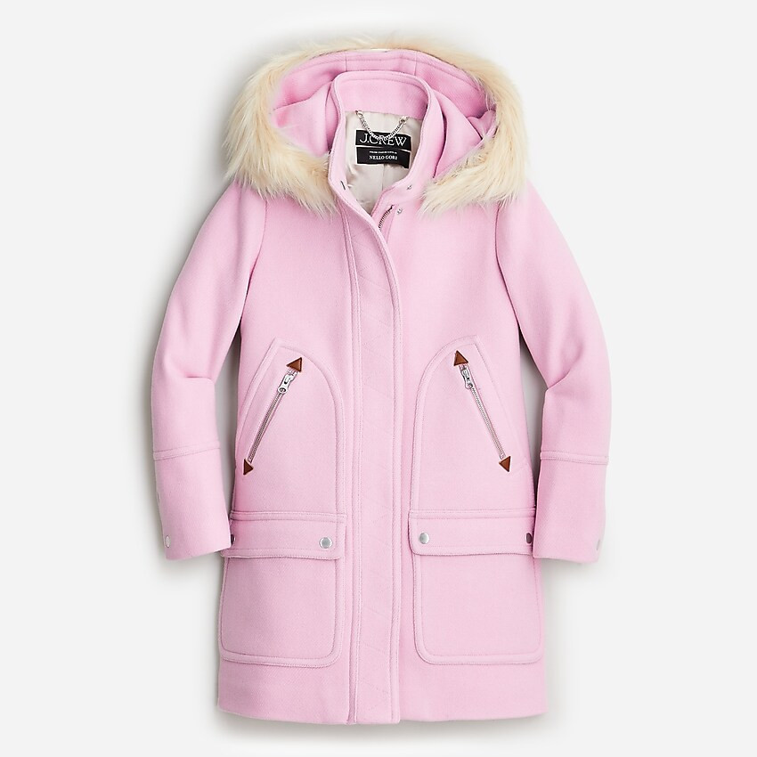 New chateau parka in Italian stadium-cloth wool | J. Crew US