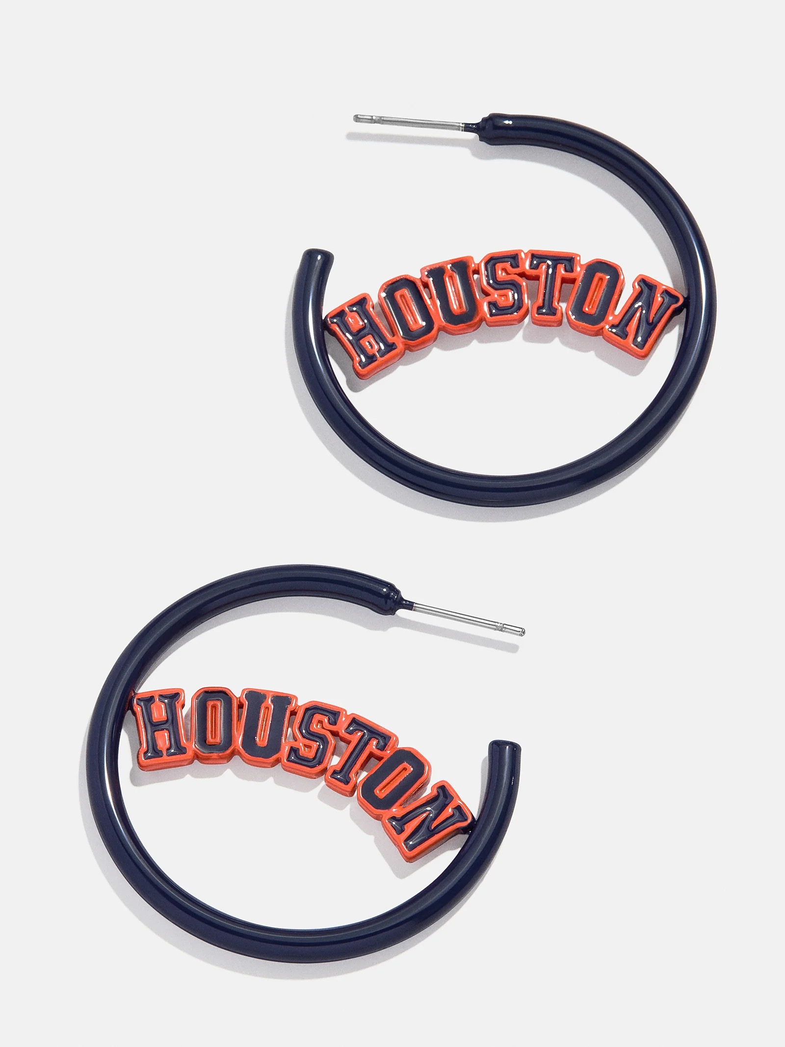 MLB Enamel Hoops - Houston Astros | BaubleBar (US)