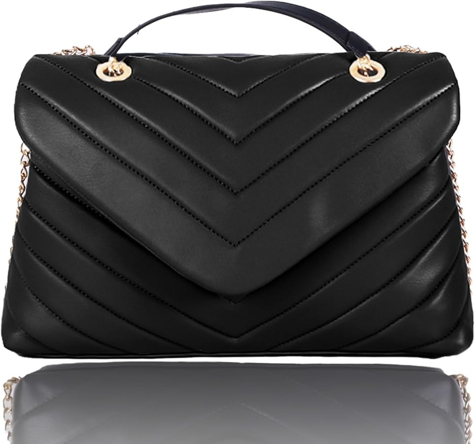 Crossbody Bags for Women, Commuter Soft Handbags and purses for Office, Trendy Shoulder bags with... | Amazon (US)