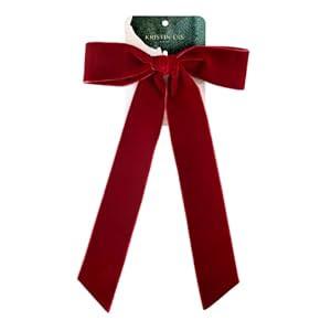 Kristin Ess The Bow Slide Hair Bow, Burgundy Color (1 ct.) | Amazon (US)